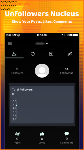 Ins Unfollowers Nucleus screenshot