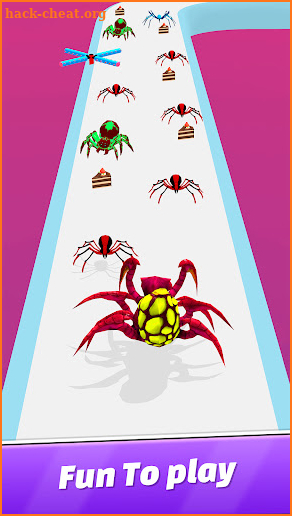 Insect Evolution Spider Run screenshot