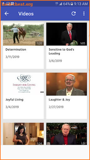 Insight for Living, Chuck Swindoll screenshot