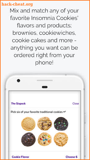 Insomnia Cookies screenshot