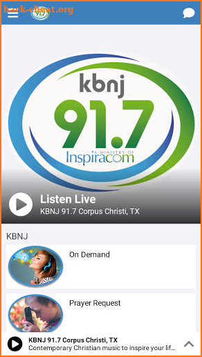 Inspiracom Christian Radio screenshot