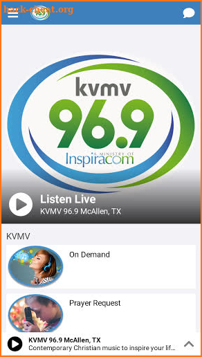 Inspiracom Christian Radio screenshot