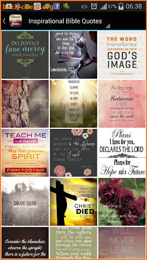 Inspirational Bible Quotes screenshot