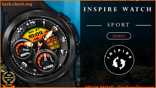 Inspire 07 - Analog Watch-Face screenshot