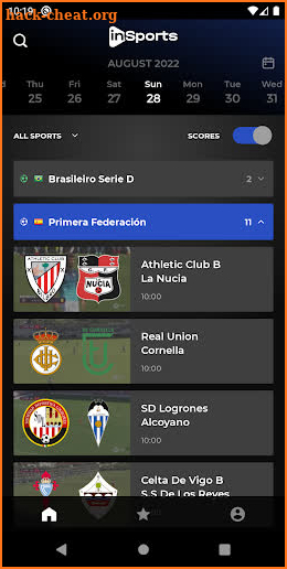 InSports TV screenshot