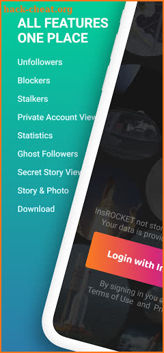 InsROCKET - Unfollowers screenshot