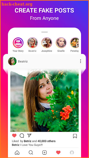 Insta Fake - Fake Chat For Followers screenshot