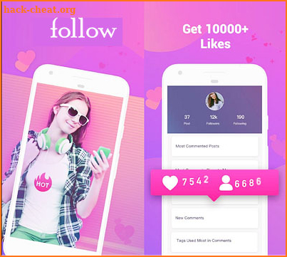 insta tap plus follower like screenshot