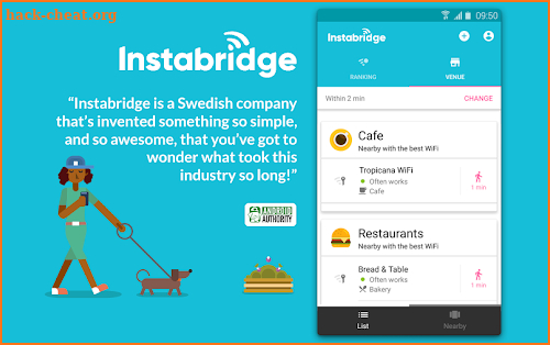 Instabridge - Free WiFi Passwords and Hotspots screenshot