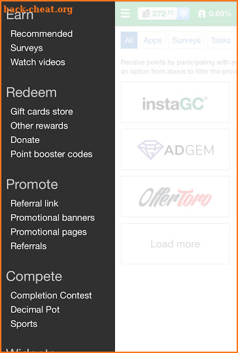 InstaGC:Earn real cash online screenshot