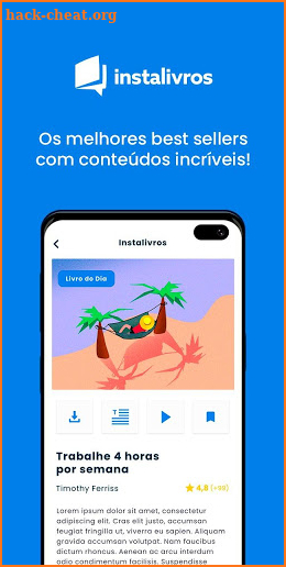 Instalivros - Resumo de Livros e Audio Books screenshot