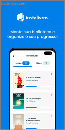 Instalivros - Resumo de Livros e Audio Books screenshot