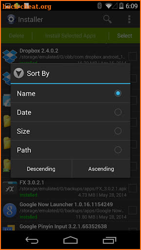 Installer Pro - Install APK screenshot