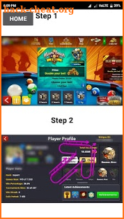 Instant coins - 8 ball pool rewards :Přõ screenshot