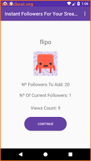 Instant Followers For Your Streamings screenshot