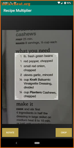 Instant Recipe Multiplier screenshot