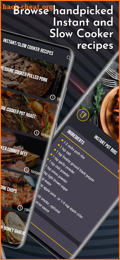 Instant / Slow Cooker recipes screenshot