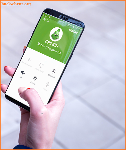 Instant Video Call From Grinch : Simulation screenshot