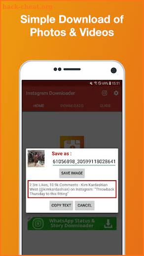 InstaSaver - Image & Video Download for Instagram screenshot