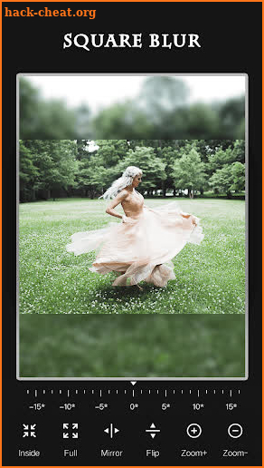 InstaSquare Photo Editor-Filter&Effect, SquareBlur screenshot