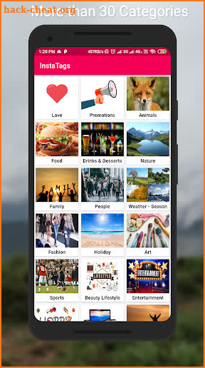 InstaTags - Hashtags for Instagram, Best Tags screenshot