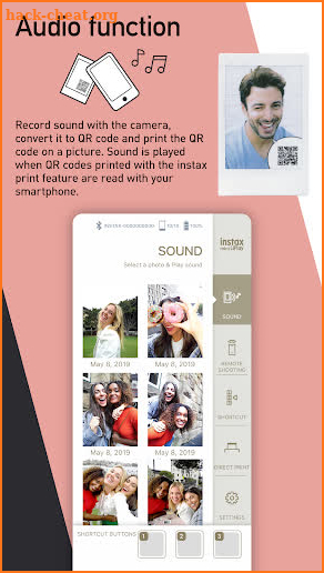 instax mini LiPlay screenshot