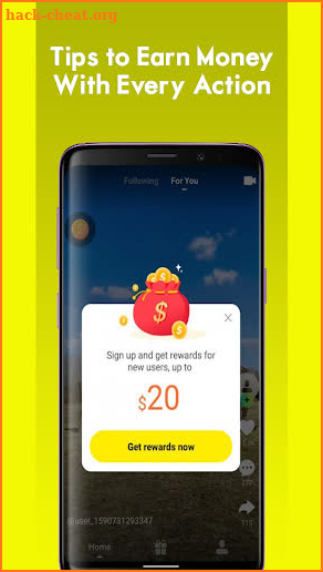 Instruction for Zynn App - How to Earn Money screenshot