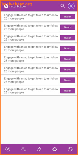 Instunfollow- Instagram unfollow management screenshot