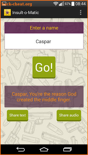 Insult-o-Matic screenshot