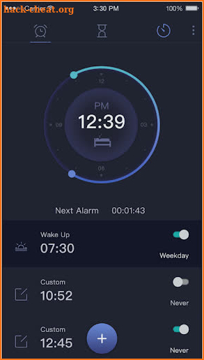 Inter Clock screenshot