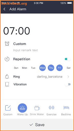 Inter Clock screenshot