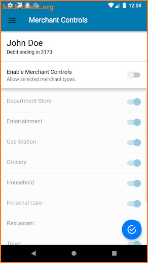 InterBank Card Manager screenshot