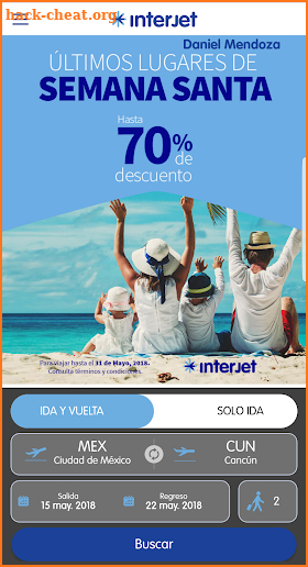 Interjet screenshot