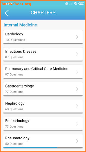 Internal Medicine Exam Prep screenshot