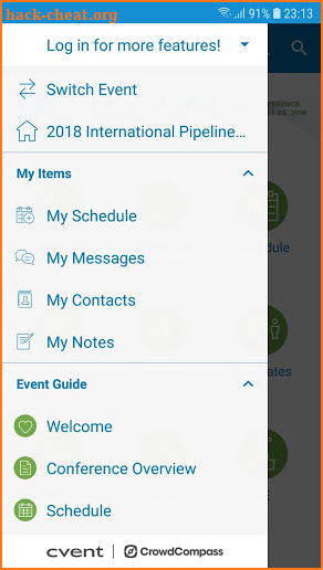 International Pipeline Conf screenshot