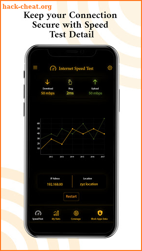 Internet Speedtest Meter 3G 4G 5G Speed Test Meter screenshot