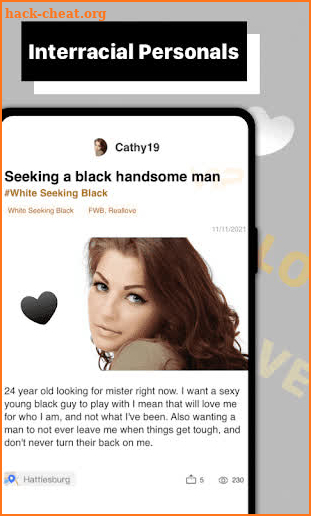 Interracial Dating Chat - Mixy screenshot