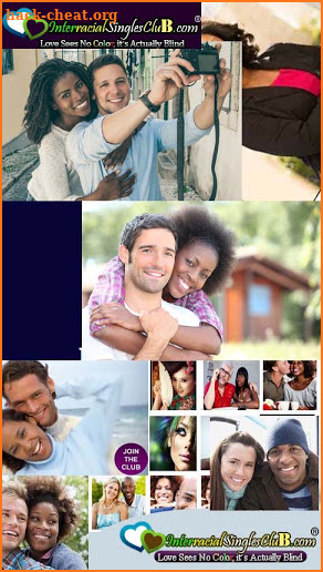 Interracial Singles Club: Black & White Dating App screenshot