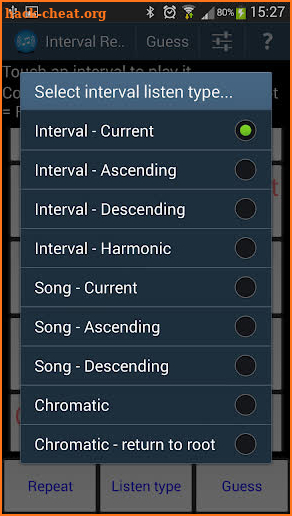 Interval Recognition-Ear Train screenshot