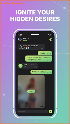 Intimate AI partner screenshot