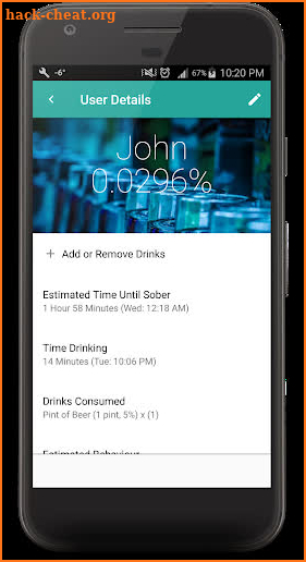 Intoxication Calculator Premium screenshot