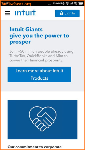 intuit screenshot