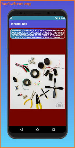 Inventor Box screenshot