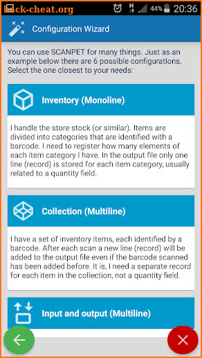 Inventory & barcode scanner & WIFI scanner screenshot