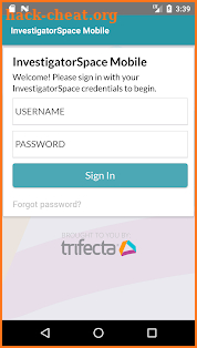 InvestigatorSpace Mobile screenshot