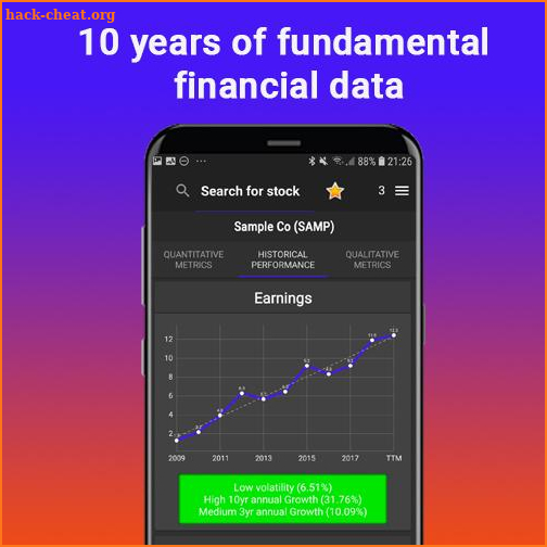 Investing Checklist screenshot