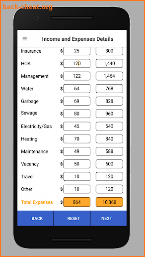 Investment Property Calculator - Real Estate screenshot