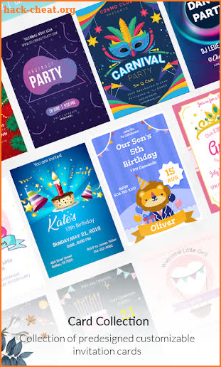 Invitation Card Maker - All Occasions screenshot