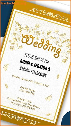 Invitation Card Maker: Ecards & Digital invites screenshot