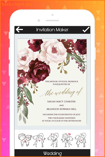 Invitation Card Maker : Flyer Creator screenshot